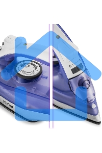 Утюг Kitfort KT-2603 1300Вт белый/фиолетовый