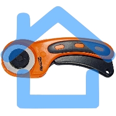 Нож, 45 мм, вращающееся лезвие-ролик диаметром, пластмассовая ручка пистолетного типа Sparta