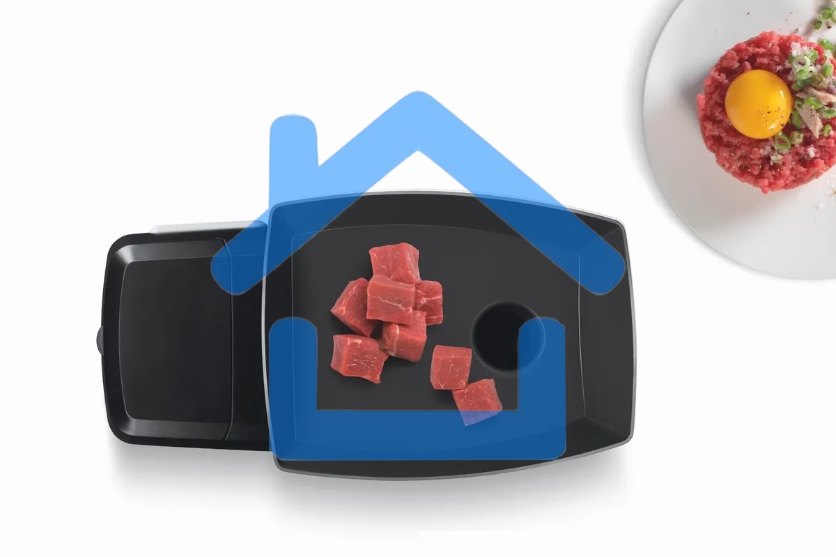 Мясорубка электрическая Bosch MFW67440 2000Вт черный/серебристый