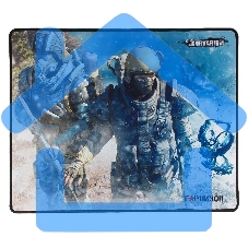 Коврик для мыши Гарнизон GMP-200, игровой, дизайн- игра Survarium, ткань/резина, размеры 437 x 350 x 3 мм