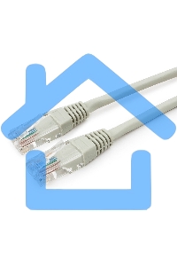 Патч-корд медный UTP Cablexpert PP10-3M кат.5e, 3м, литой, многожильный (серый)