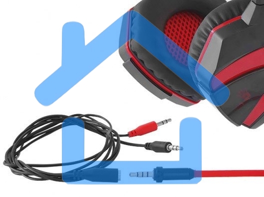 Гарнитура A4Tech Bloody G500 черный/красный (1.5 м) микрофон