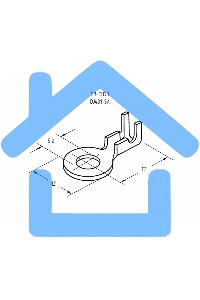Наконечник кольцевой Rexant, ø5.2 мм, 0.5-0.8 мм² (НК 5-0,5-0,8)