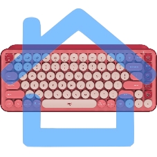 Клавиатура беспроводная Logitech POP KEYS, Heartbreaker Rose (M/N: YR0080/CU0021)