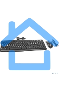 Комплект клавиатура + мышь Logitech Desktop MK120 (русская раскладка)