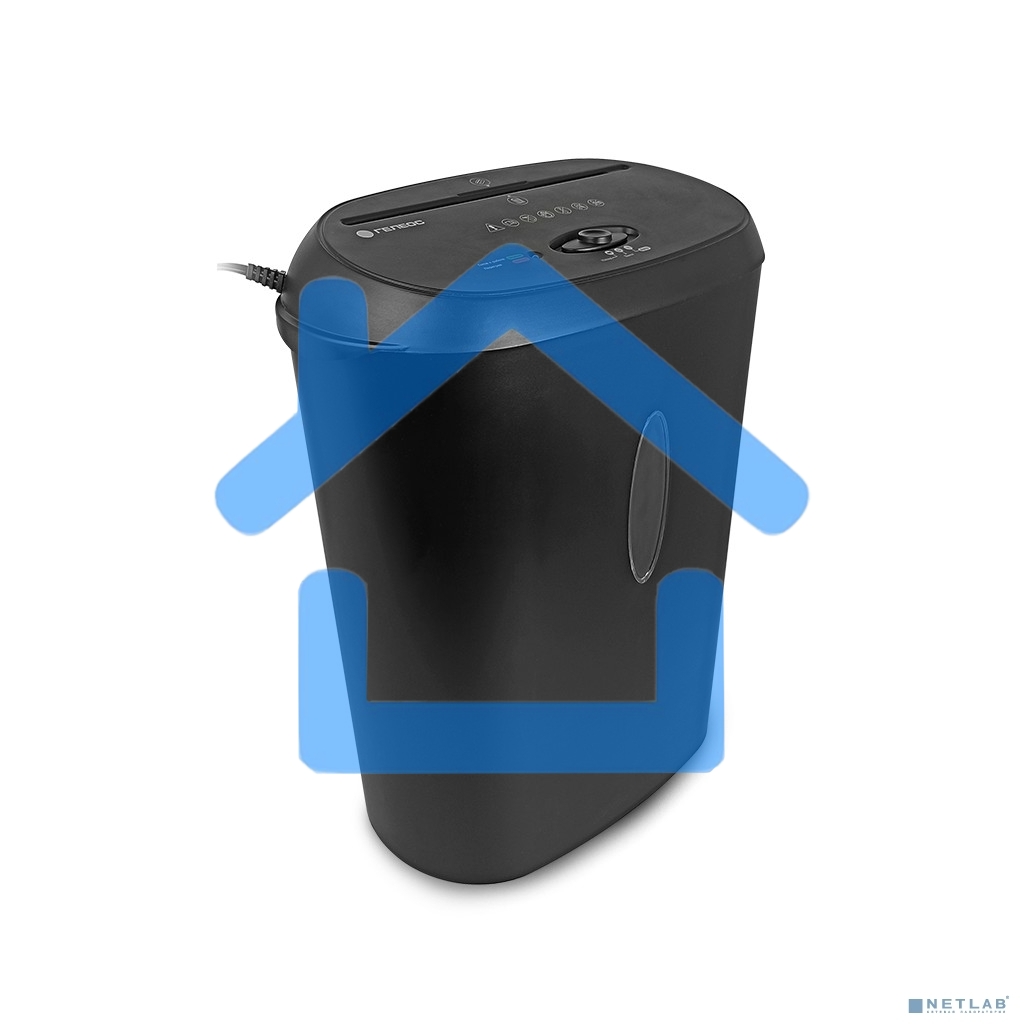 Уничтожитель документов ГЕЛЕОС УМ24-4, DIN P-4 (4 ур-нь секр.), фрагмент 3,9х38мм, 17 лист (70г/м2), CD/пл.карты/скрепки/скобы, 24 литра