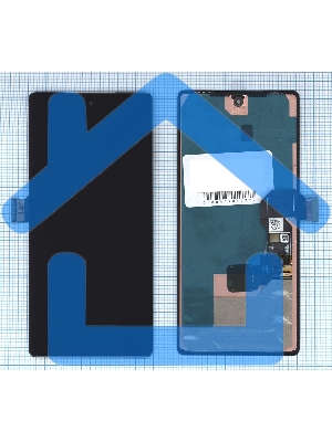 Дисплей (модуль) для Google Pixel 6A в сборе с тачскрином черный