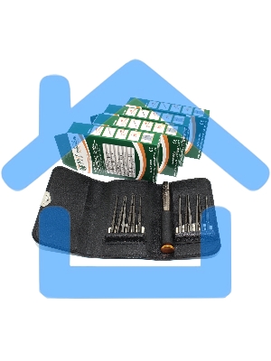 Карманный набор для вскрытия телефонов BST-633C с набором бит в чехле 5 шт