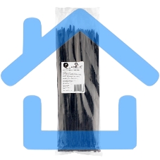 Стяжки NYT-300x4.8B пластиковые 300 мм х 4.8 мм, черные (100 шт.)