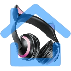 Гарнитура-Bluetooth Qumo Party Cat (ВТ 0024), черный + 