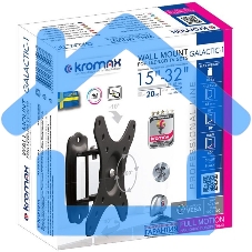 Кронштейн для телевизора Kromax GALACTIC-1 new черный 15