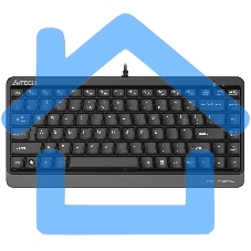 Клавиатура A4Tech Fstyler FKS11 проводная, USB, черный/серый