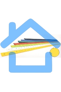 Термоусадочная трубка ТТУ 8/4 желтая 1 м UDRS-D8-1-K05 IEK