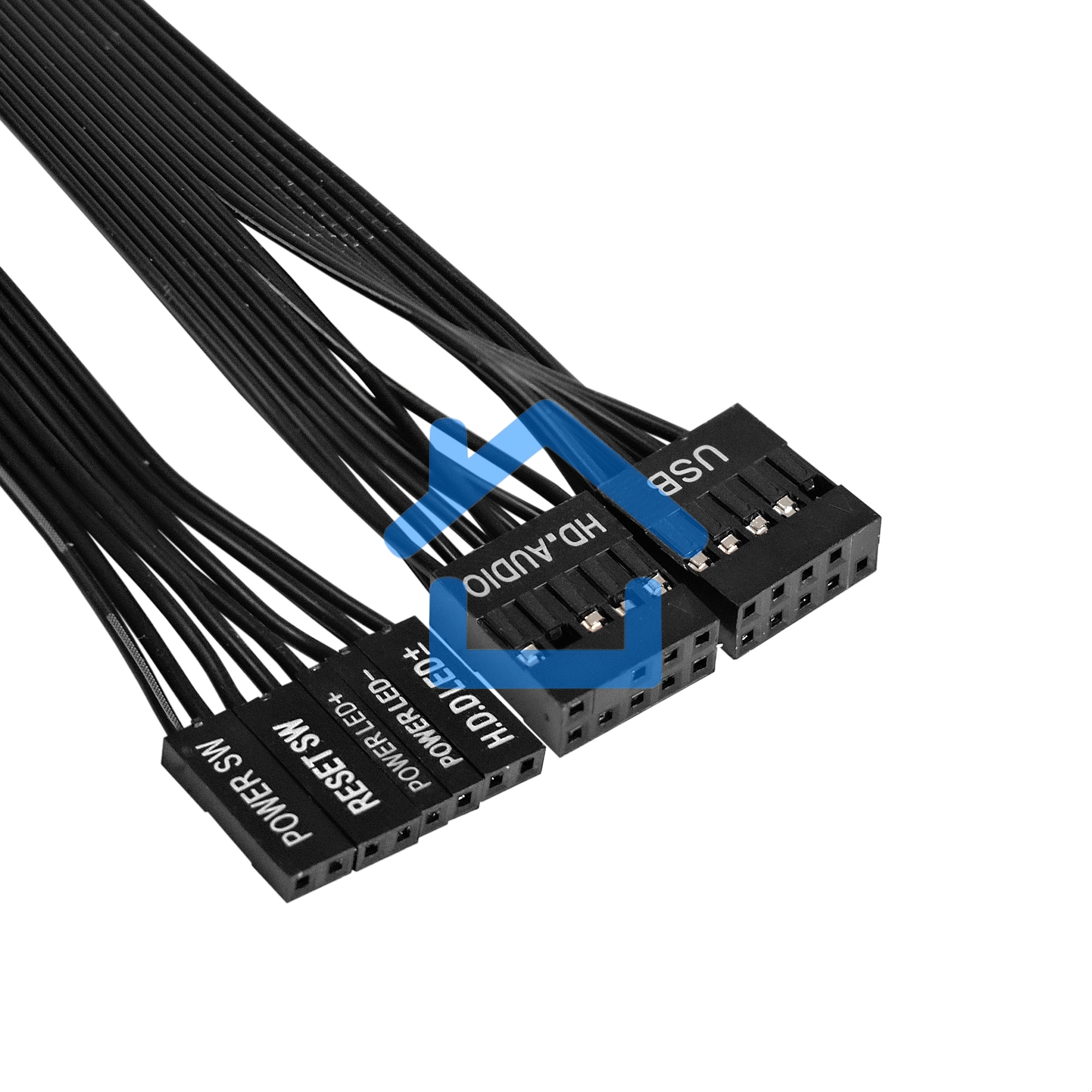 Компьютерный корпус Minitower ExeGate BAA-303-AAA350 (mATX, БП AAA350 с вент. 8см, 2*USB, HD Audio, черный)