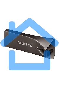 Флешка USB R/W 64 Gb USB Drive <USB 3.1> Samsung BAR Plus (up to 300Mb/s) (MUF-64BE3/APC) серебристый