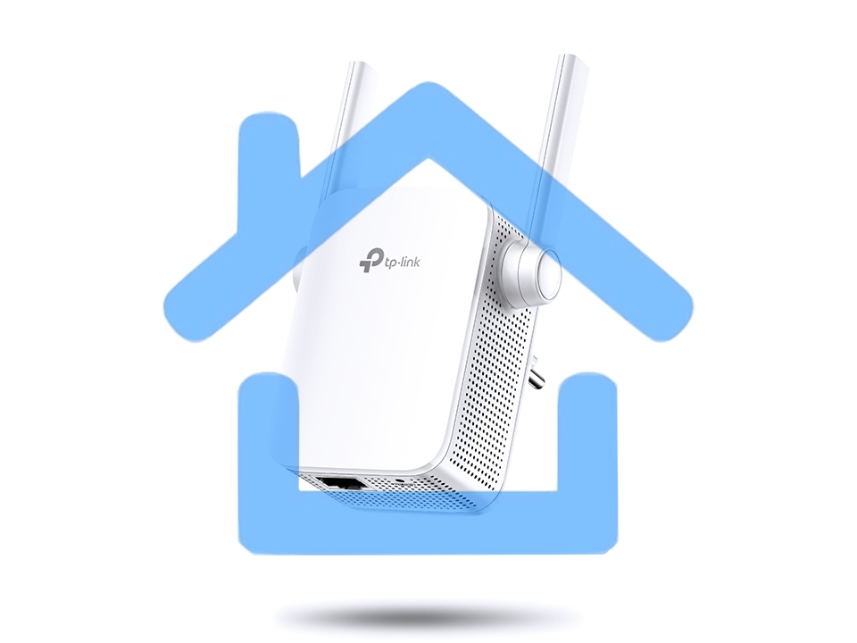 Усилитель сигнала TP-LINK SOHO TL-WA855RE Усилитель беспроводного сигнала, скорость до 300 Мбит/с поставляется без кабеля RJ-45