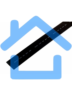 Трубка термоусадочная 25.0/12.5 1м черный Rexant 22-5008