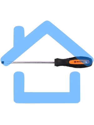 Отвертка шлицевая ВИХРЬ SL6, 150 мм