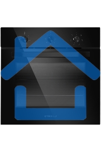 Духовой шкаф электрический Maunfeld EOEC.586B2 черный, встраиваемый