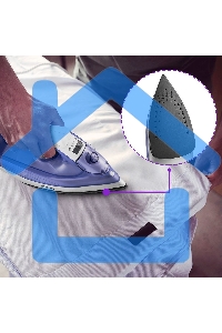 Утюг Kitfort KT-2603 1300Вт белый/фиолетовый