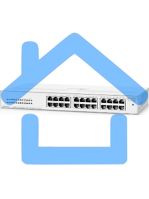 Коммутатор HPE Instant on 1430 R8R49A#ABB 24G неуправляемый