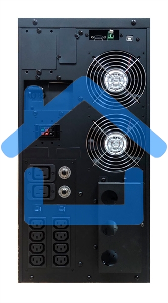 Источник бесперебойного питания Powercom MACAN, On-Line, 10000VA / 10000W, Tower, IEC, LCD, Serial+USB, SmartSlot, подкл. доп. батарей