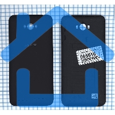 Задняя крышка для Asus ZenFone Max ZC550KL черная