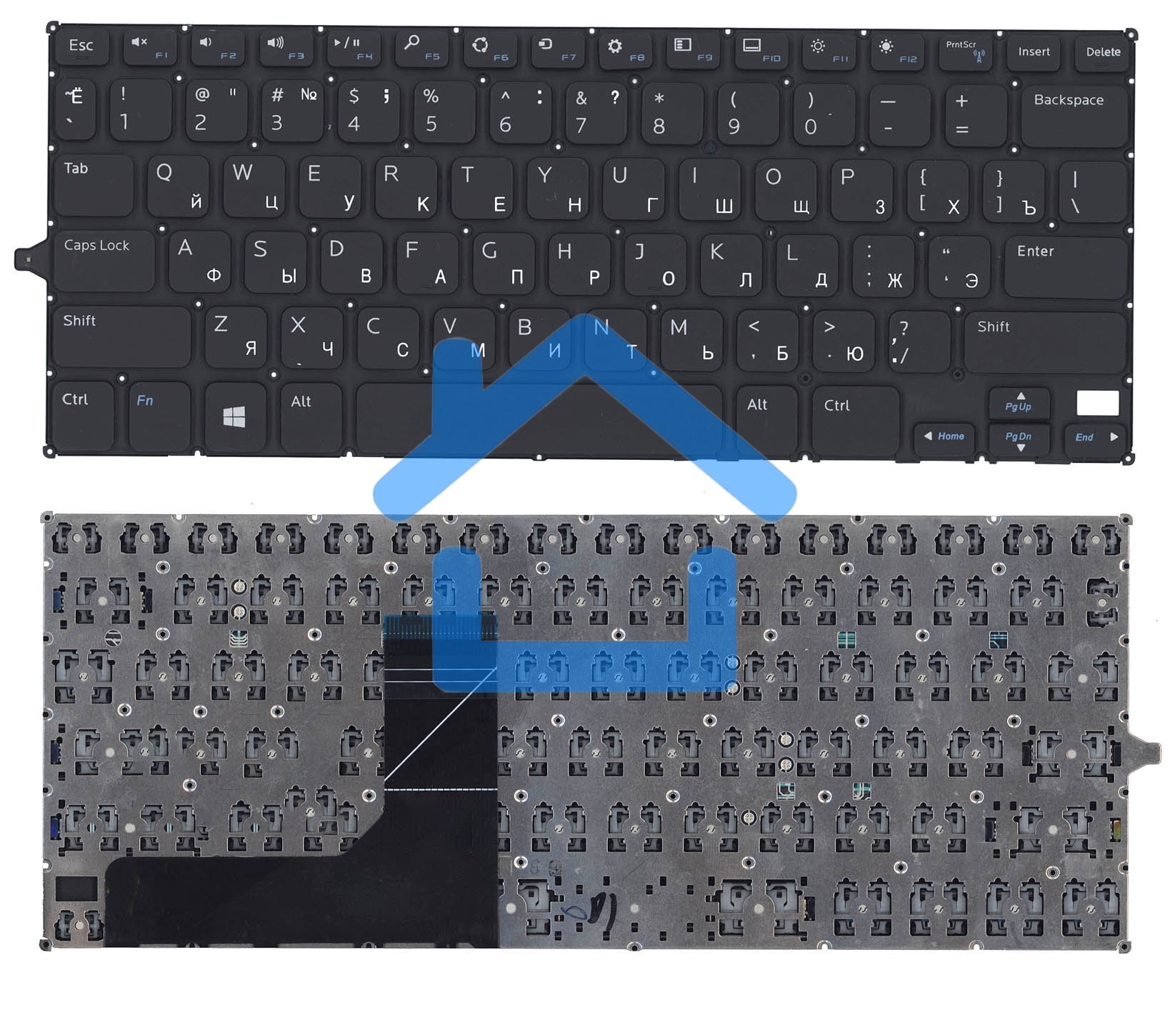 Клавиатура для ноутбука Dell Inspiron 11 3147 черная