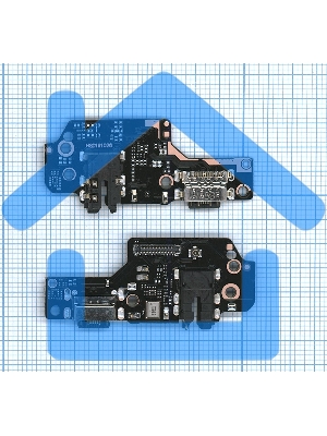 Плата разъема питания с микрофоном для Xiaomi Redmi Note 8