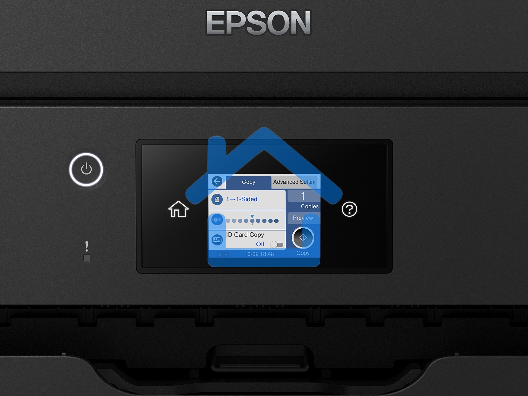 МФУ струйное Epson M15140 (C11CJ41404), A3+, ч/б, печ. до 25 стр/мин., скан. до 26 стр/мин., 2400 x 4800 dpi (печать) 1200x2400dpi (скан.), USB, RJ-45, Wi-Fi