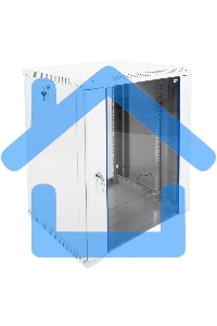 Шкаф телеком. настенный разборный 15U (600х520) дверь стекло (ШРН-Э-15.500) (1 коробка)