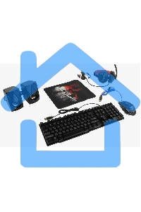 Игровой комплект Defender Tor MHP-127 мышь+клав.+гарн.+ков.+колонка