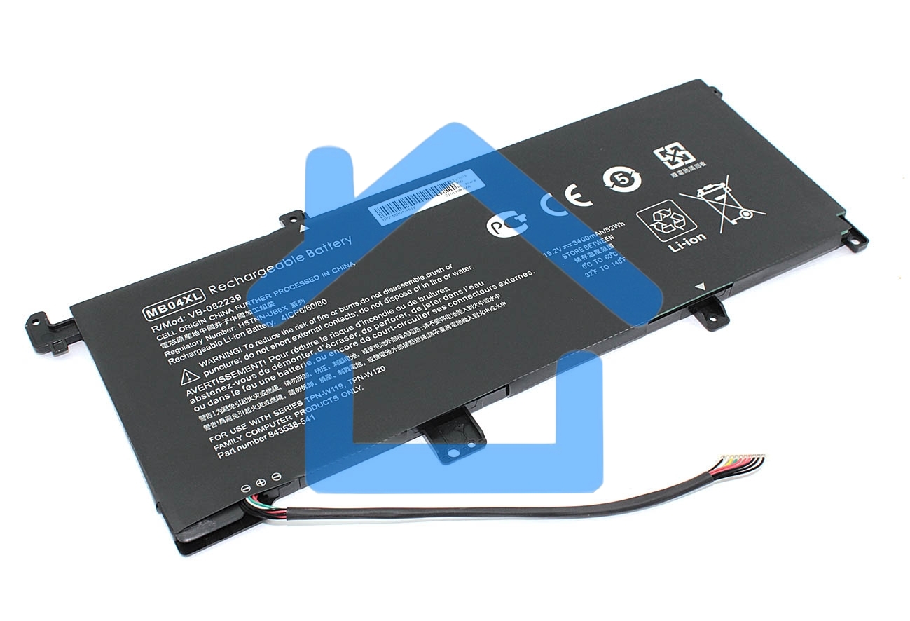 Аккумуляторная батарея для ноутбука HP Envy M6-AQ005DX 15.2V 3400mAh OEM