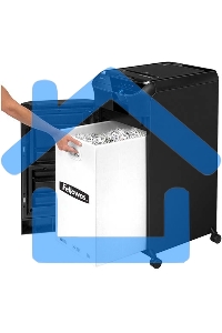Шредер Fellowes AutoMax 550C (секр.P-4)/фрагменты/550лист./83лтр./скрепки/скобы/пл.карты/CD