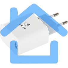 Сетевое зарядное устройство Digma DGW3C 3A PD белый