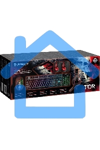 Игровой комплект Defender Tor MHP-127 мышь+клав.+гарн.+ков.+колонка