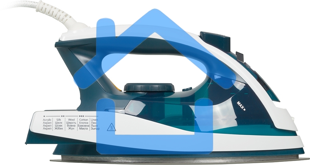 Утюг Panasonic NI-W900CMTW 2400Вт белый/голубой