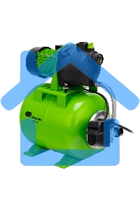 Насосная станция НС850-П, 850 Вт, напор 42 м, 3500 л/ч, ресивер 19 л Сибртех