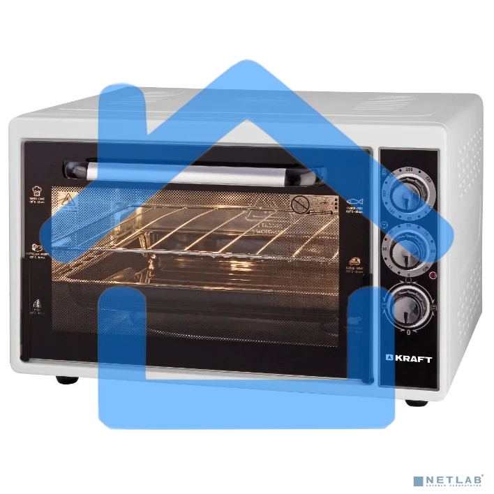 Мини-печь Kraft KF-MO3800W белая
