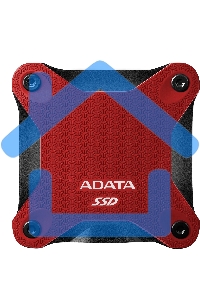 Внешний SSD ADATA SD620, 2TB, USB 3.2 Gen 2 Type-A, R/W 550/480, красный