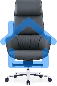 Кресло руководителя Cactus CS-LBK-MILANO кожа, крестов. алюминий