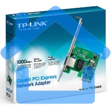 Сетевая карта TP-Link TG-3468 SOHO 32bit Gigabit PCIe, Realtek RTL8168B chipset