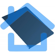 Папка с металлическим зажимом Бюрократ -PZ05CBLUE A4, пластик, 0.5мм, торцевая наклейка, синий