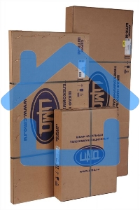 Шкаф телеком. напольный 42U (600x800) дверь металл (ШТК-М-42.6.8-3ААА) (3 коробки)