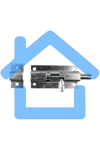 Задвижка накладная ЗТ-60 Цинк ЧЕТЫРЕ СЕЗОНА