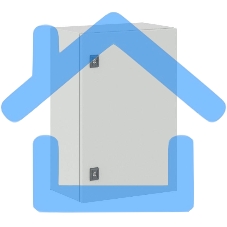 Шкаф ST с монтажной платой 600х400х250мм от IP65-до IP66 IK10 ДКС R5ST0649 Шкаф ST с монтажной платой 600х400х250мм от IP65-до IP66 IK10 ДКС R5ST0649