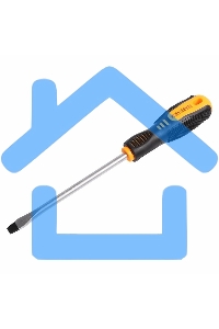 Отвертка шлицевая SL 8х150 мм, двухкомпонентная рукоятка Rexant