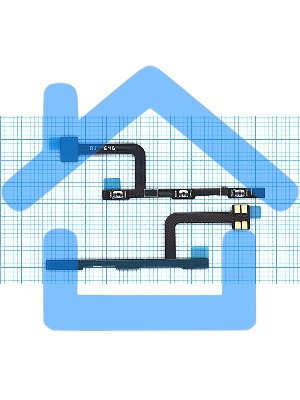 Шлейф кнопки включения и кнопок громкости для Meizu M3E