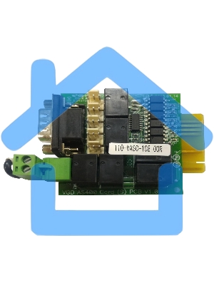 Релейная карта POWERCOM AS400 mini, сухие контакты с гальванической развязкой, для ИБП серий MAS/MRT/MAC./ Powercom AS400 mini dry contact I/O card for MAS/MRT/MAC.