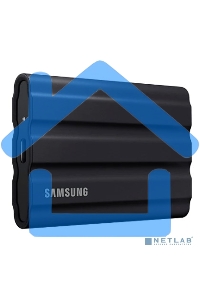 Внешний SSD Samsung T7 Shield, 2TB, USB 3.2 Gen 2 Type-C, R/W 1050/1000, черный